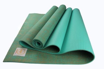 Jute Premium Eco Yoga Mat (Color: TURQUOISE)